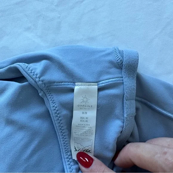 OFFLINE By Aerie Real Me Low Key Racerback Sports Bra - Picture 5 of 5